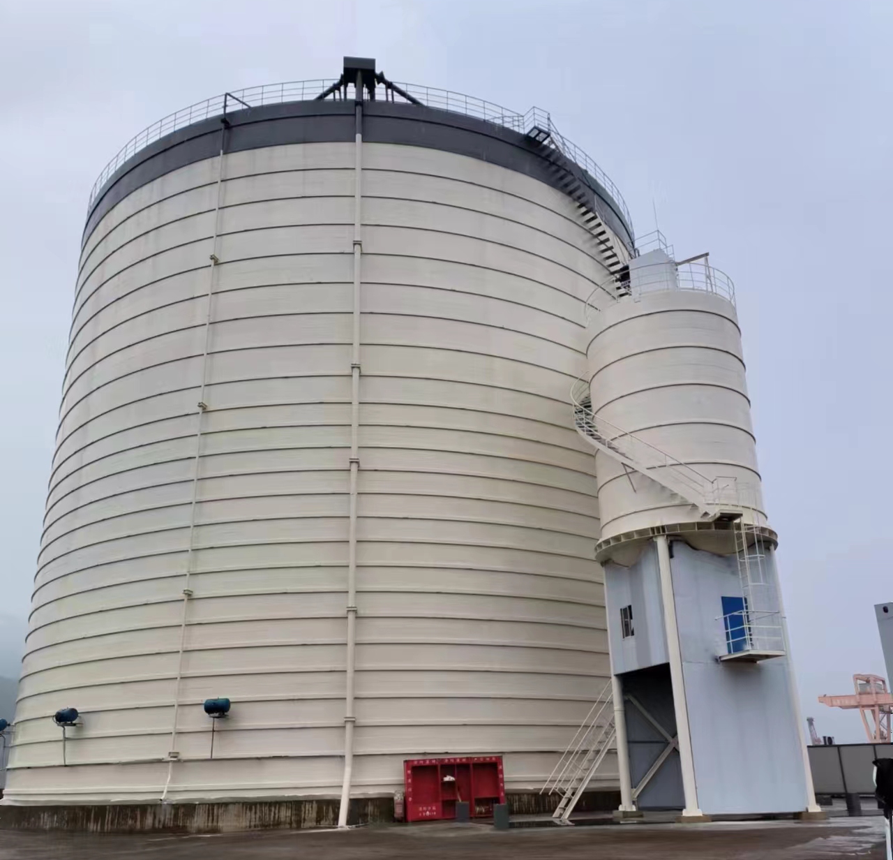 零陵10万吨水泥钢板库